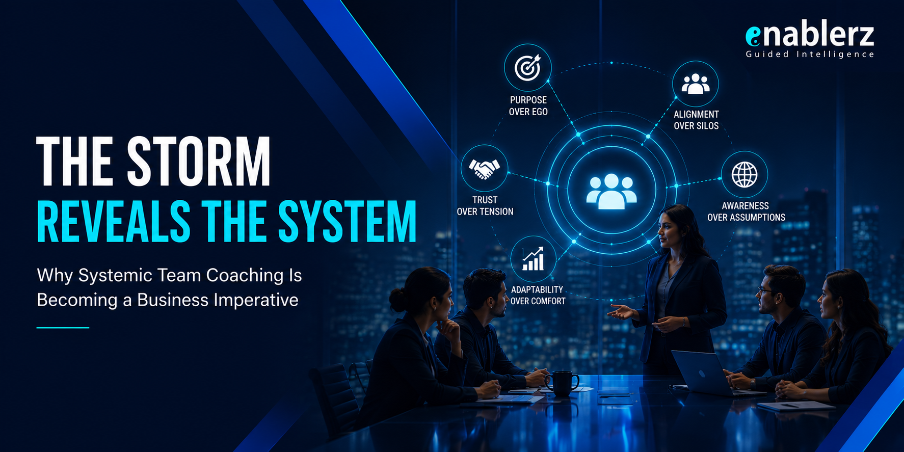 Systemic Team Coaching: Why the Storm Reveals the System | Enablerz